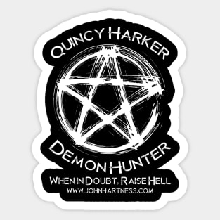 Quincy Harker T-shirt Sticker